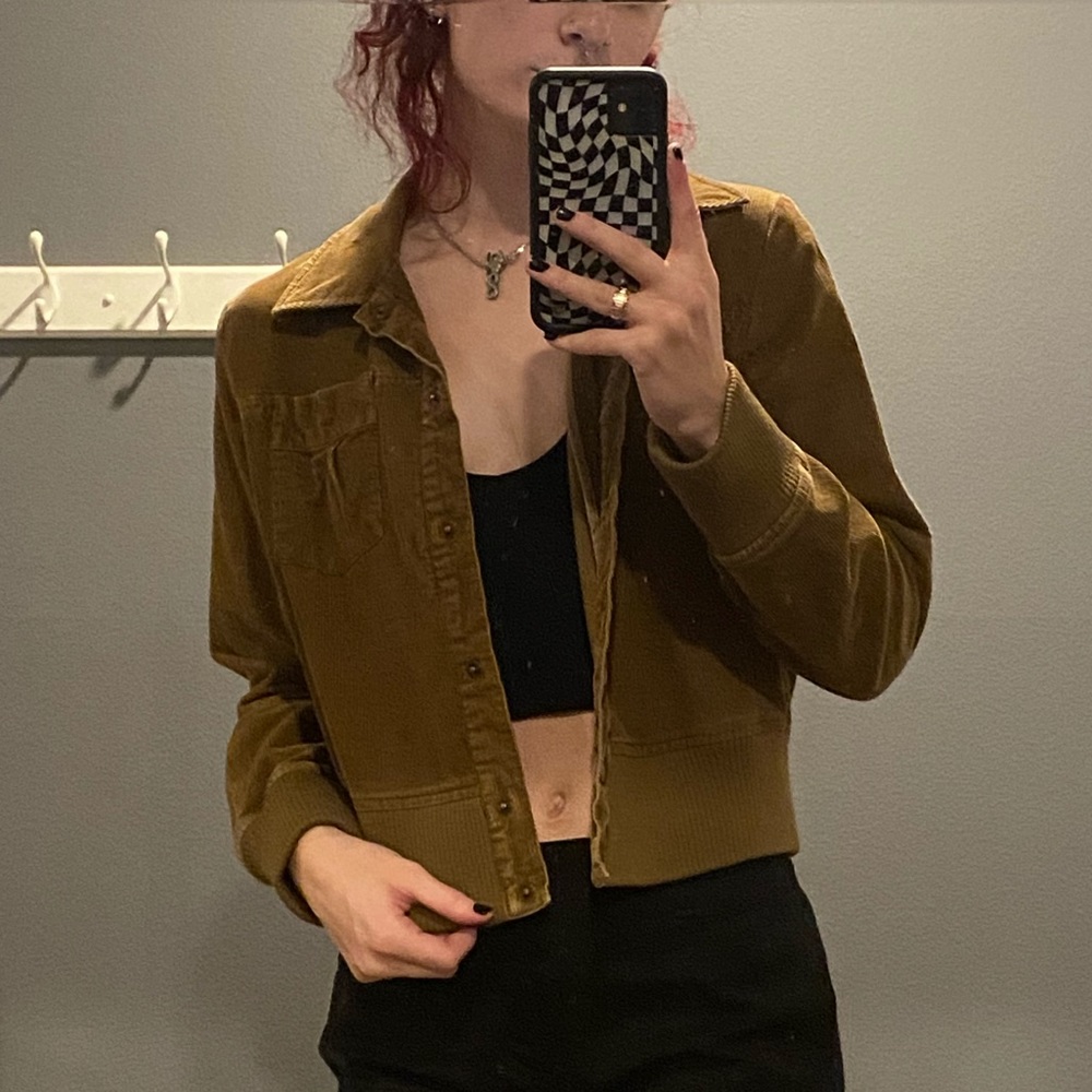 Banana Republic corduroy button up jacket